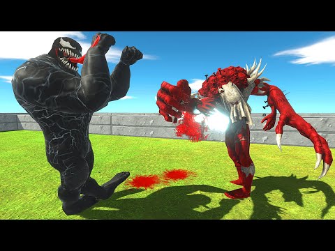 ⚡ Venom DEATH RUN - 🦖 Animal Revolt Battle Simulator 🦕