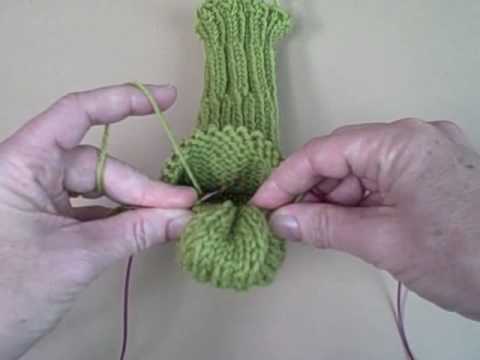 Kelley's Sock Knitting Class - Gusset, Part 2