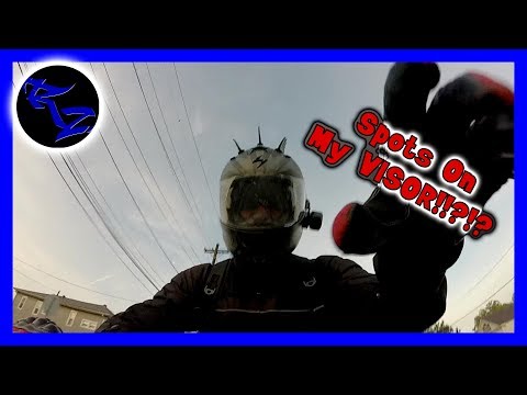 DROPPED MY HELMET!!!! | MotoTuesday