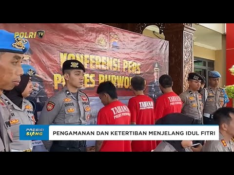 POLRES PURWOREJO GELAR OPERASI CIPTA KONDISI JELANG IDUL FITRI