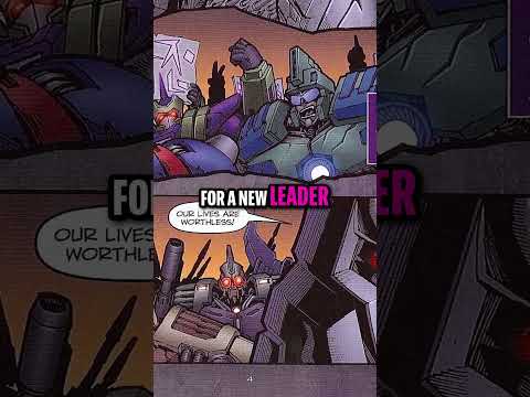 THE BEGINNING of The War for Cybertron #transformers #comics