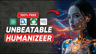 How to Humanize AI Text & Bypass AI Detectors (100% Human Score FREE Tool!)