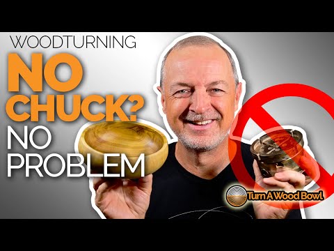 NO Chuck Woodturning — Video