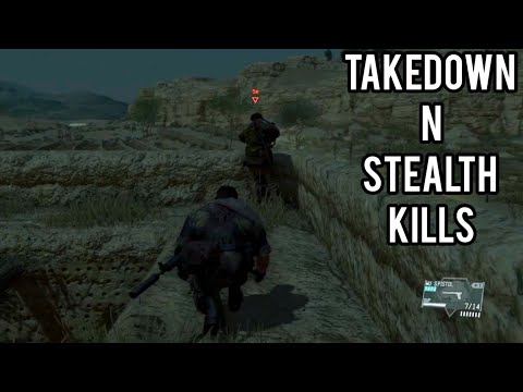 Metal Gear Solid 5 - Episode 3 A HERO'S WAY - Takedown and Stealth kills