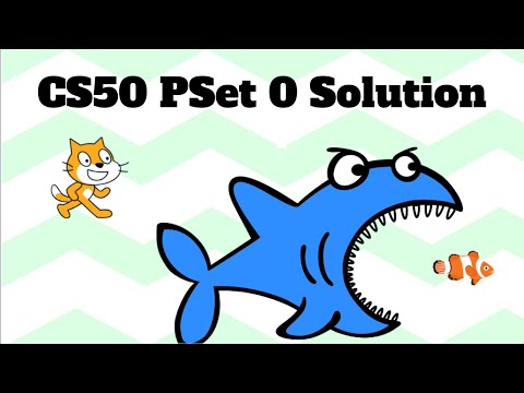 CS50 SCRATCH (Shark Game) | PROBLEM SET 0 | SOLUTION
