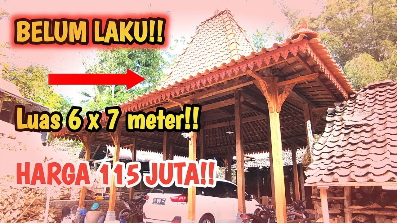 HARGA 115 JUTA!! RUMAH JOGLO DIJUAL!!