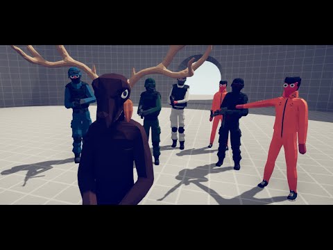 SCP Guard vs Scp Monsters - Totally accurate battle simulator | TABS