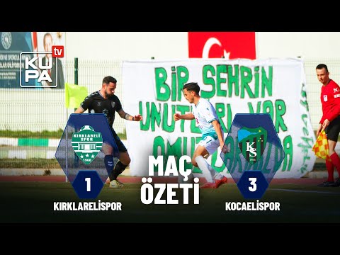 SK Kirklarelispor Kırklareli 1-3 Kocaelispor ...
