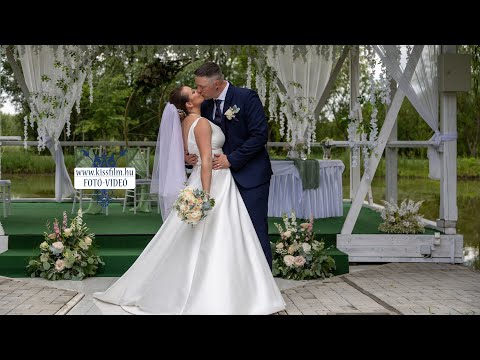 💍 Vivien & Paul – Ungarisch-Englische Hochzeit / Rózsakert Restaurant, Apagy / KISSFILM.HU (FOTO-...