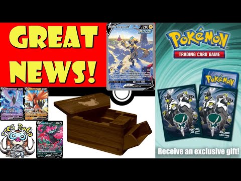 Awesome Sleeves, Actual Wooden Deckbox (!) and More English Chilling Reign Cards! (Pokémon TCG News)