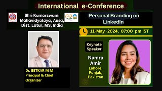 International Conference -Personal Branding on LinkedIn
