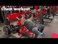 Chest workout