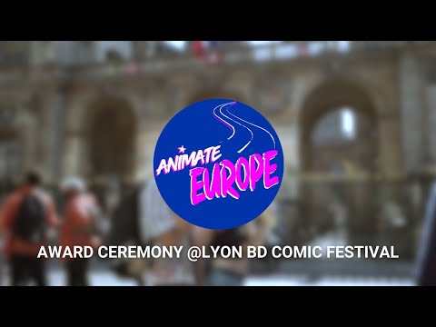 Animate Europe 2021 Award Ceremony @Lyon BD Comic Festival