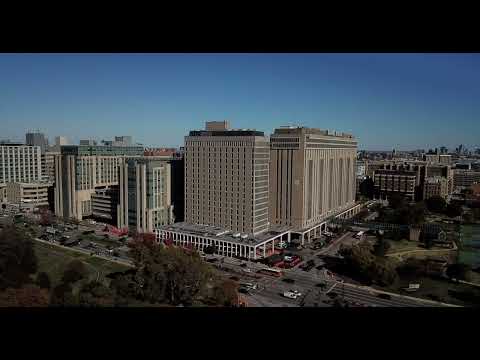 Barnes-Jewish Hospital St. Louis drone shot #1