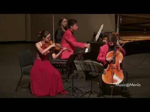 Schumann Piano Trio No. 3 in G minor, Op. 110, Mvt 1 | Music@Menlo 2018