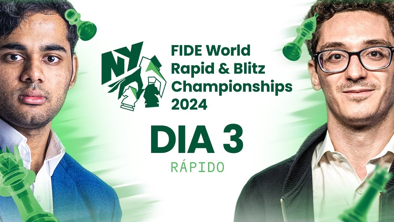 Campeonato Mundial de Xadrez Rápido da FIDE 2024 - Dia 3