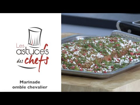 Recette de la marinade omble chevalier by Coup de pates