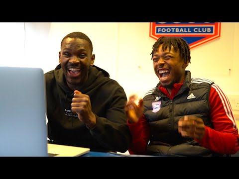 TOTO AND KYLE MINI PRESS CONFERENCE WITH JUNIOR BLUES!