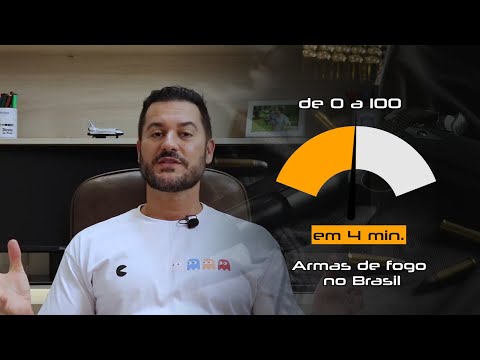 De 0 a 100 em 4 minutos - Armas de fogo no Brasil  - Prof. Dickson Cosseti