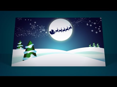 Animated Christmas Card Template - Christmas Card Pop-up