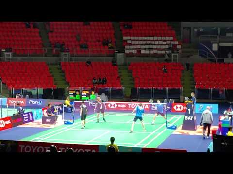Nice Angle - LEE Yang/WANG Chi-Lin vs Mathias BAY-SMIDT/Lasse MØLHEDE | Thailand Master 2020