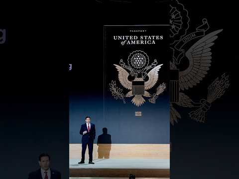 Rubio unveils new U.S. passport design