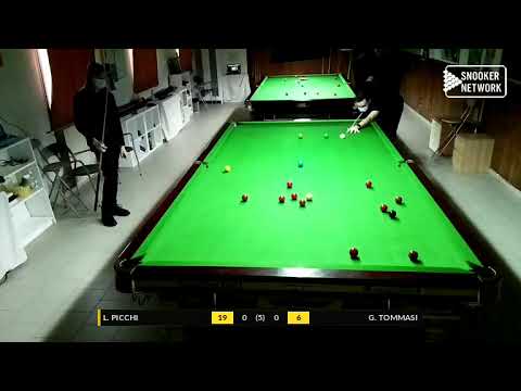 TUSCANY SNOOKER ACADEMY - REG. FIBIS TOSCANA CAT. B 2020/21 - L. PICCHI vs G. TOMMASI