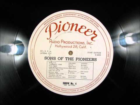 Sons of the Pioneers Radio Program No 4 c.1946