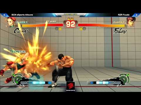 SSF4AE BCN eSports Alioune vs RZR Fuudo - Capcom-Cup 2013