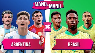 ARGENTINA X BRASIL: QUEM É MELHOR? | MANO A MANO ESPECIAL DAS ELIMINATÓRIAS DA COPA DO MUNDO
