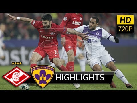 Spartak Moscou vs Maribor 1-1 - extended Highlights & All Goals (UEFA) 21/11/ 2017 HD