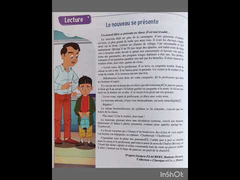 Le nouveau se présente/Lecture CE2/Le trésor des mots