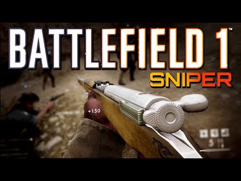 Battlefield 1: Sniper MVP on Achi Baba - Turning Tides DLC (4K PS4 PRO Multiplayer Gameplay)