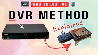 VHS to DVR digitization at highest bitrate: the secret method
