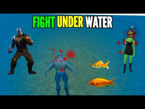 fight underwater || rope hero vice town || pagal gamerz