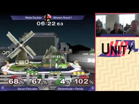 Unity 12/19 - Little Aqua Boy (Red) vs Nintendude & Fendy (Green) WR2