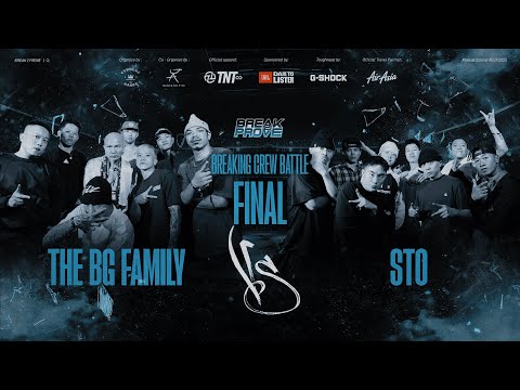 THE BG FAMILY VS STO Final Breaking Crew Battle Day2 | Break2prove 2025
