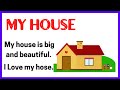 10 Lines On My House Short Essay On My House In English