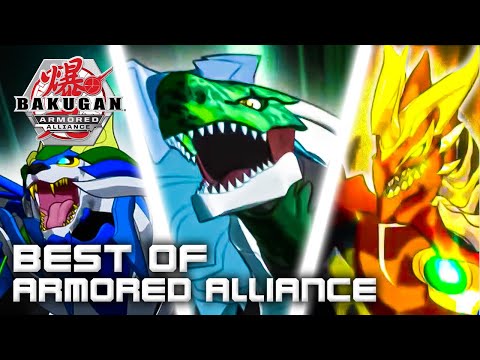 Top 10 EPIC Battles From Bakugan: Armored Alliance! | Bakugan Official