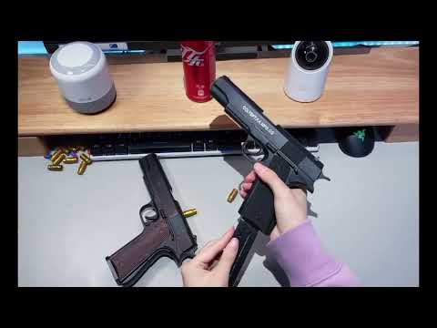 Glock M1911 Shell Ejection Soft Bullet Toy Gun Review