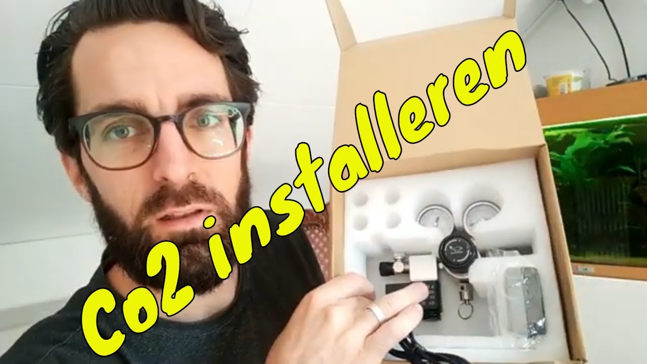 HOE installeer je een CO2 Set PlantedBox Co2 set unboxing en installeren!