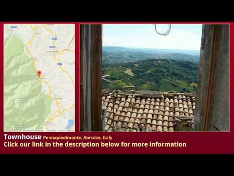 Townhouse for Sale in Pennapiedimonte, Abruzzo, Italy on italianlife.today