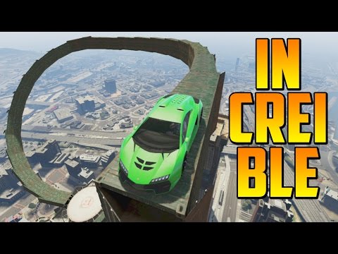 INCREÍBLE!! ACROBACIA IMPRESIONANTE!! - Gameplay GTA 5 Online Funny Moments