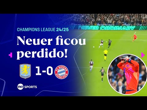 Gols e lances de Aston Villa x Bayern