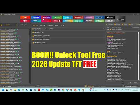 All Samsung Frp Tool 2026, google Account Remove Android 14/15/16 | FRP Unlock FFT New