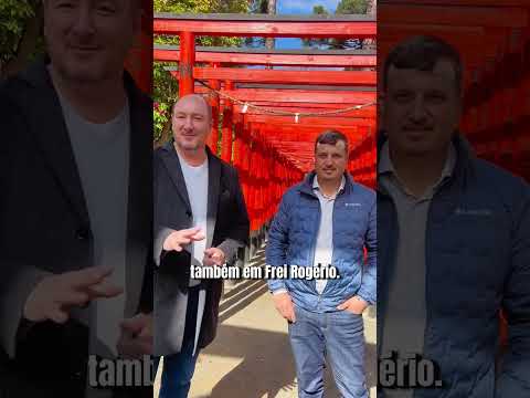 Aqui em Santa Catarina, temos um símbolo único da paz