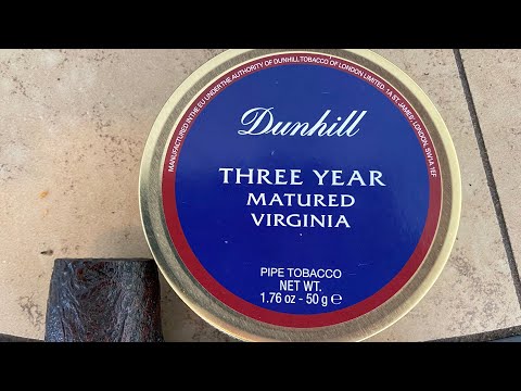 Dunhill Three Year Matured Virginia Tobacco Review