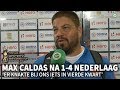 Caldas na Duitse tik: 'Er knakte bij ons iets in vierde kwart'