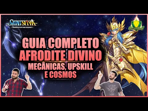 REVIEW do AFRODITE DIVINO! UPSKILL, COSMO e TUDO sobre o o PEIXES DC! Saint Seiya Awakening