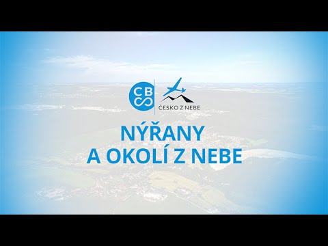 Nýřany a okolí z nebe